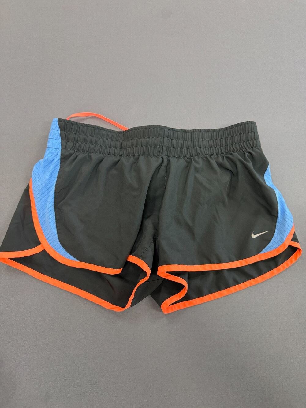 Nike Dri-FIT Women’s Running Shorts Medium M Brief Liner Drawstring Elastic Wais